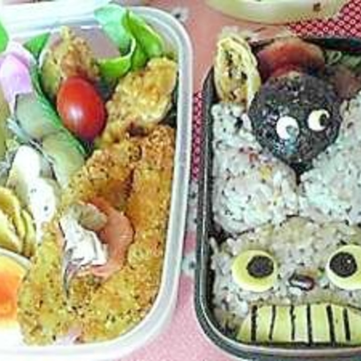 トトロのヘルシーお花見弁当♪